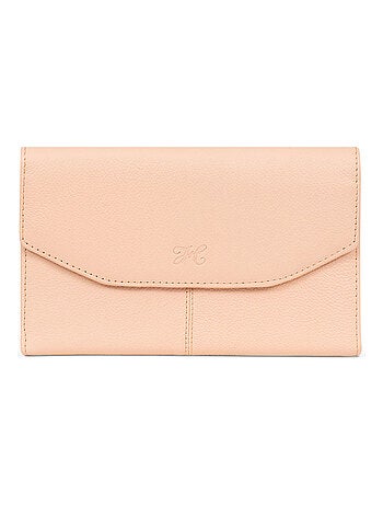 Compagnon de voyage 2 volets Stop RFID Cuir PARISIENNE