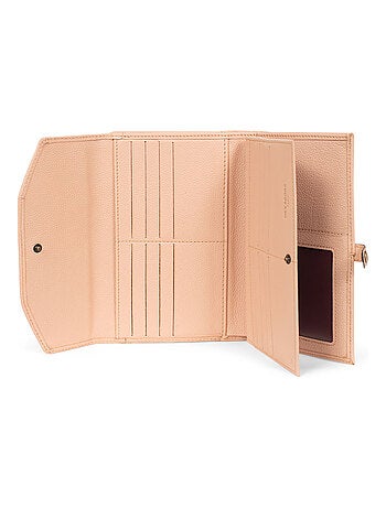 Compagnon de voyage 2 volets Stop RFID Cuir PARISIENNE