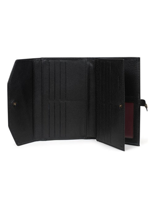 Compagnon de voyage  2 volets  Stop RFID  Cuir PARISIENNE - Kiabi
