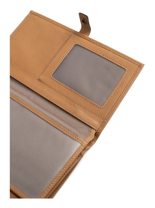 Compagnon de voyage  2 volets  Stop RFID  Cuir SAUVAGE - Kiabi