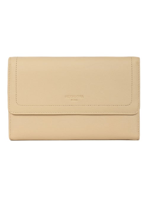 Compagnon de voyage  2 volets  Stop RFID  Cuir SAUVAGE - Kiabi