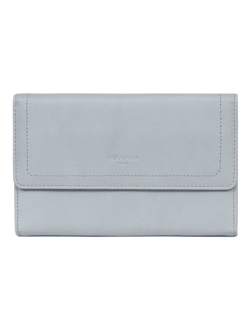 Compagnon de voyage  2 volets  Stop RFID  Cuir SAUVAGE - Kiabi