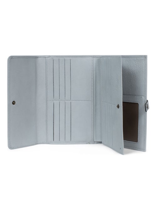 Compagnon de voyage  2 volets  Stop RFID  Cuir SAUVAGE - Kiabi
