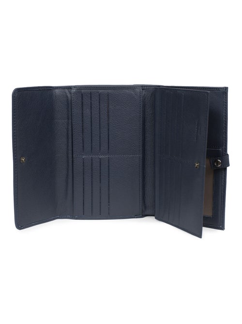 Compagnon de voyage  2 volets  Stop RFID  Cuir SAUVAGE - Kiabi