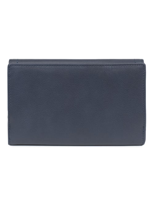 Compagnon de voyage  2 volets  Stop RFID  Cuir SAUVAGE - Kiabi