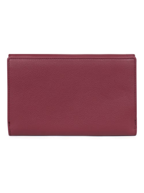 Compagnon de voyage  2 volets  Stop RFID  Cuir SAUVAGE - Kiabi
