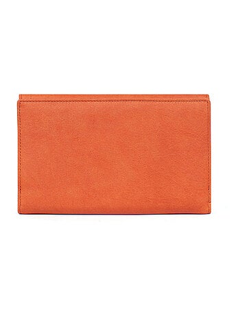Compagnon de voyage 2 volets stop rfid cuir sauvage hexagona