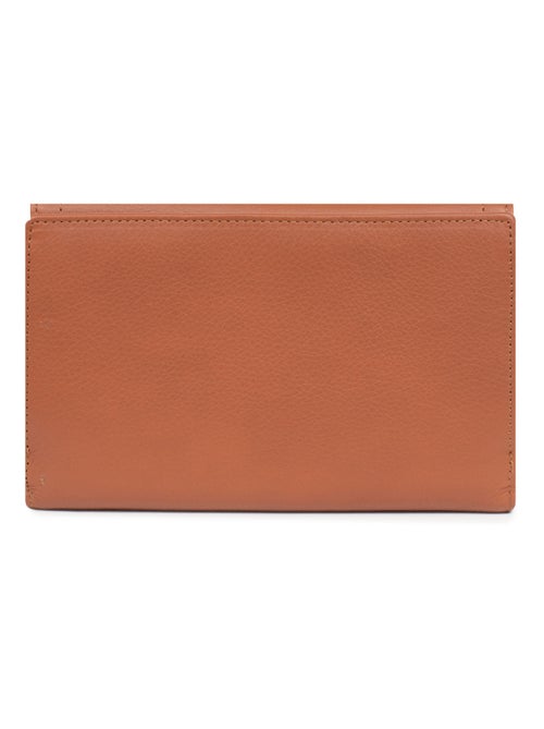 Compagnon de voyage  2 volets  Stop RFID  Cuir SAUVAGE - Kiabi