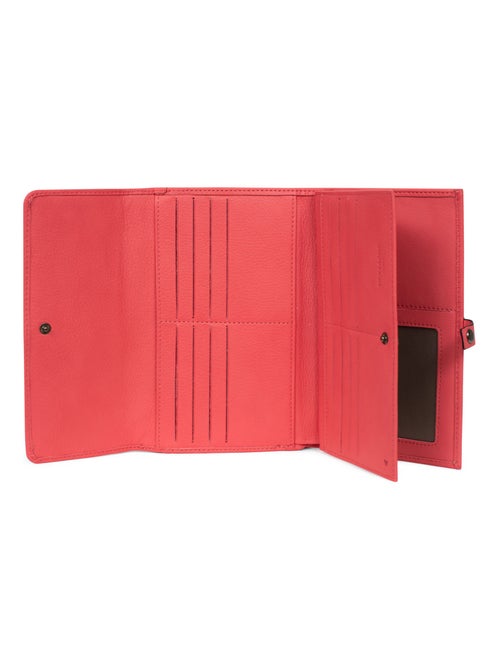 Compagnon de voyage  2 volets  Stop RFID  Cuir SAUVAGE - Kiabi