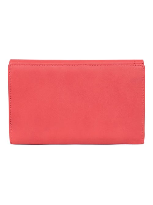 Compagnon de voyage  2 volets  Stop RFID  Cuir SAUVAGE - Kiabi
