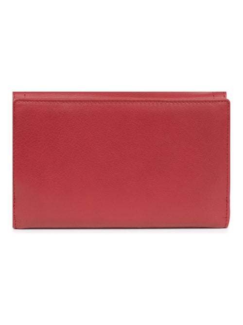 Compagnon de voyage  2 volets  Stop RFID  Cuir SAUVAGE - Kiabi