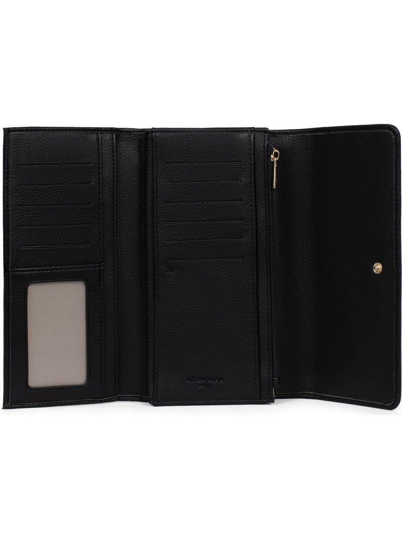 Compagnon de voyage  2 volets  Stop RFID MOLY Noir - Kiabi