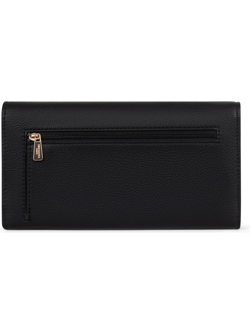 Compagnon de voyage  2 volets  Stop RFID MOLY Noir - Kiabi