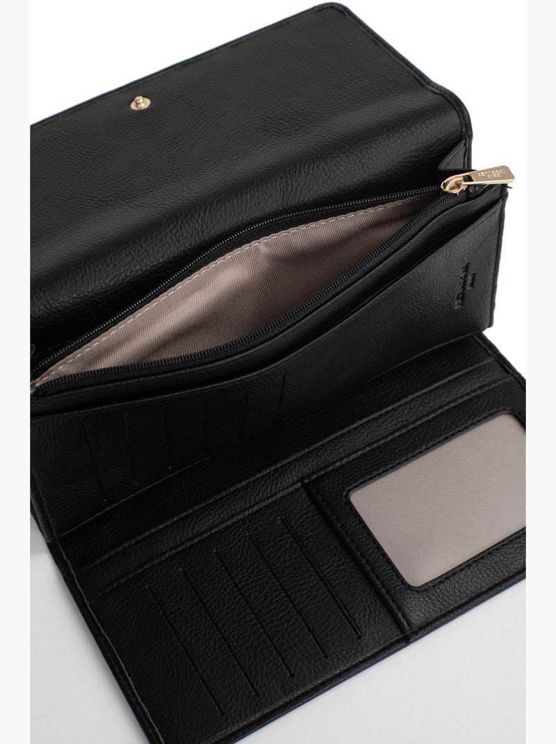 Compagnon de voyage  2 volets  Stop RFID MOLY Noir - Kiabi
