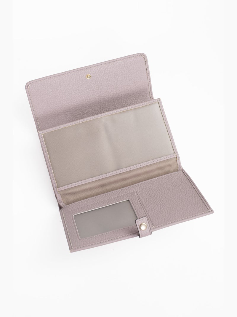 Compagnon de voyage  2 volets  stop rfid zora hexagona Parme - Kiabi