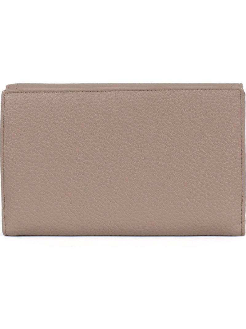 Compagnon de voyage  2 volets  Stop RFID ZORA Taupe - Kiabi