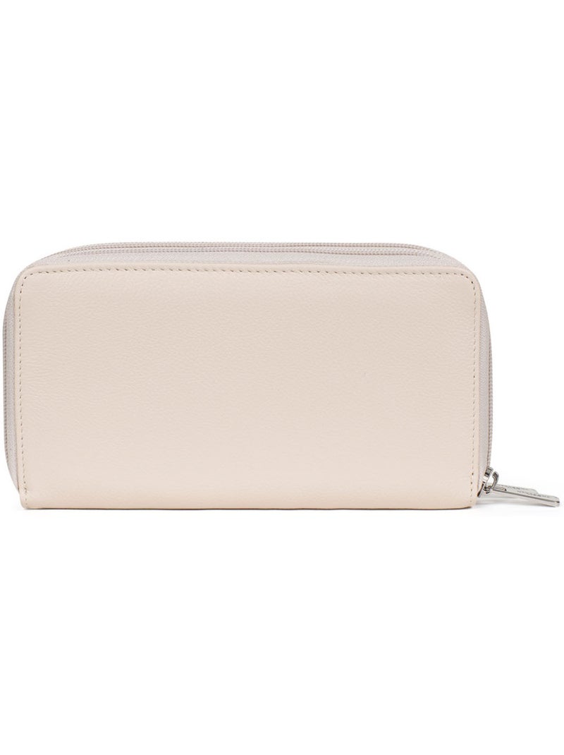 Compagnon de voyage  cuir confort hexagona Ivoire - Kiabi