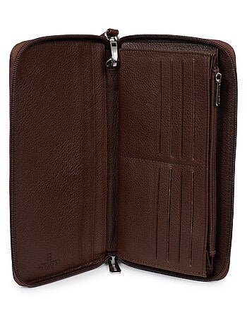 Compagnon de voyage cuir confort hexagona