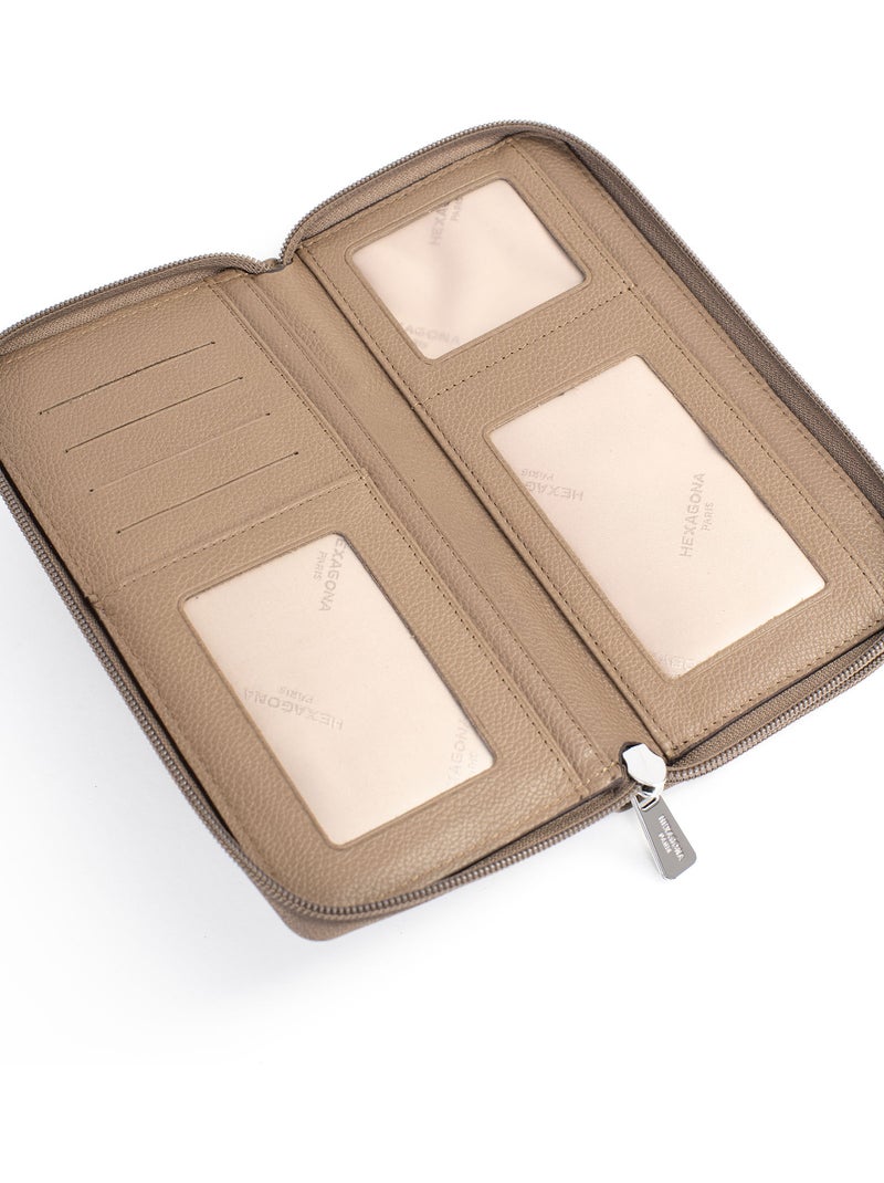 Compagnon de voyage  Cuir CONFORT Marron glacé - Kiabi