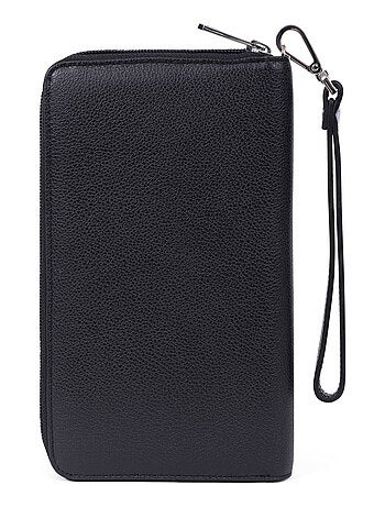 Compagnon de voyage stop rfid cuir duo hexagona