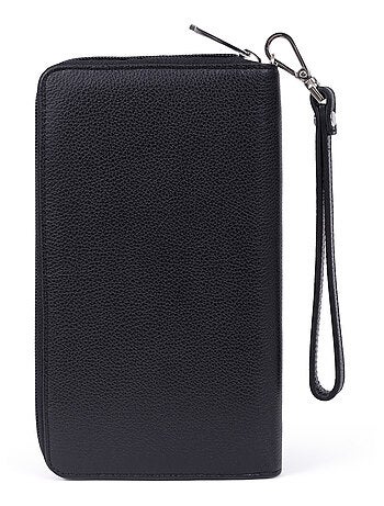 Compagnon de voyage stop rfid cuir duo hexagona
