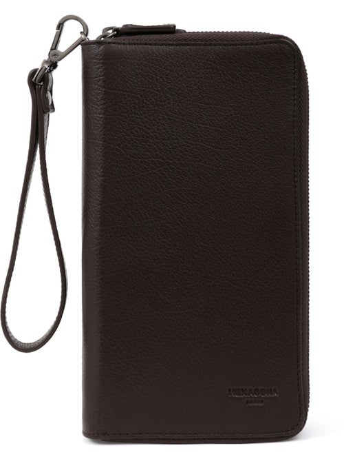 Compagnon de voyage Stop RFID Cuir ENCORE - Kiabi Compagnon de voyage Stop RFID Cuir ENCORE - Kiabi