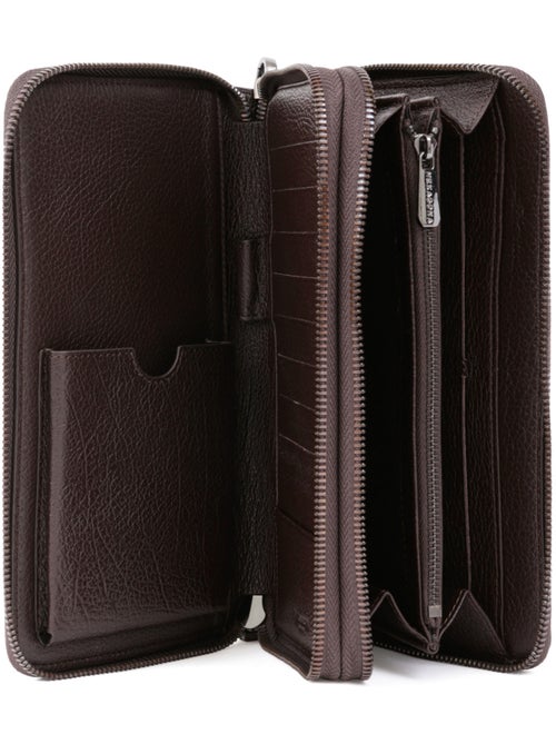 Compagnon de voyage Stop RFID Cuir ENCORE - Kiabi Compagnon de voyage Stop RFID Cuir ENCORE - Kiabi