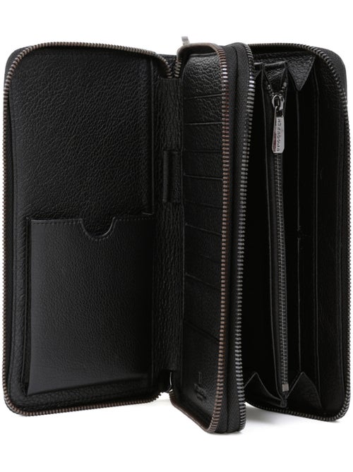 Compagnon de voyage Stop RFID Cuir ENCORE - Kiabi Compagnon de voyage Stop RFID Cuir ENCORE - Kiabi