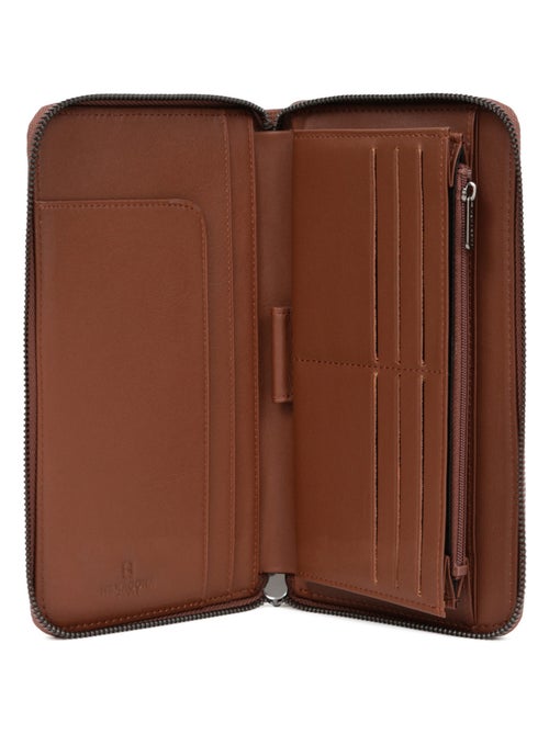 Compagnon de voyage  Stop RFID  Cuir SENSATION - Kiabi