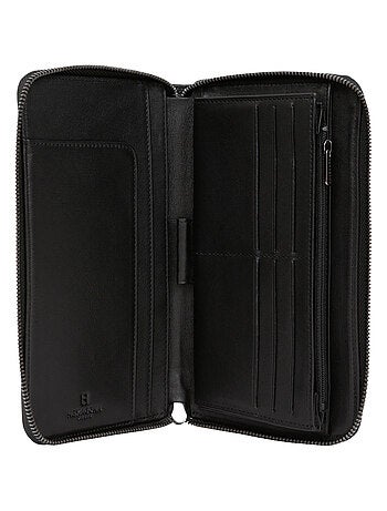 Compagnon de voyage stop rfid cuir sensation hexagona