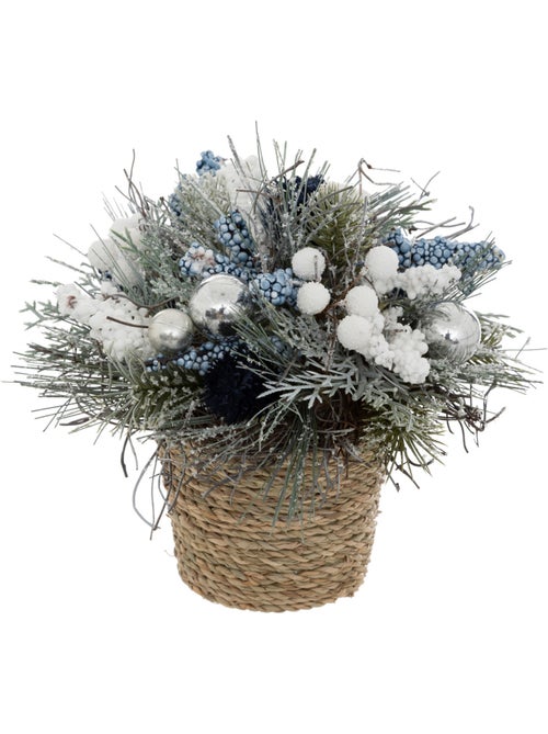 COMPO POT BLEU H19CM - Kiabi