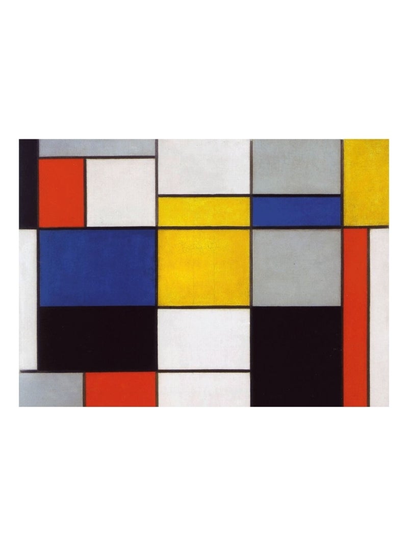 Composition 123 de Mondrian N/A - Kiabi