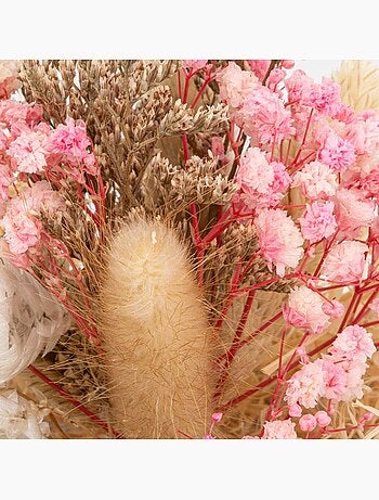 Composition boule fleurs séchées pria
