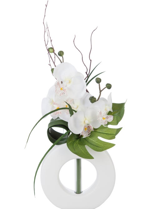 Composition d'orchidées artificielles ORCHIDEE - Kiabi