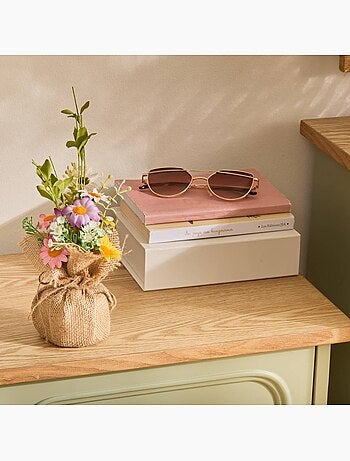 Composition florale Artificielle H 27 cm TAMA