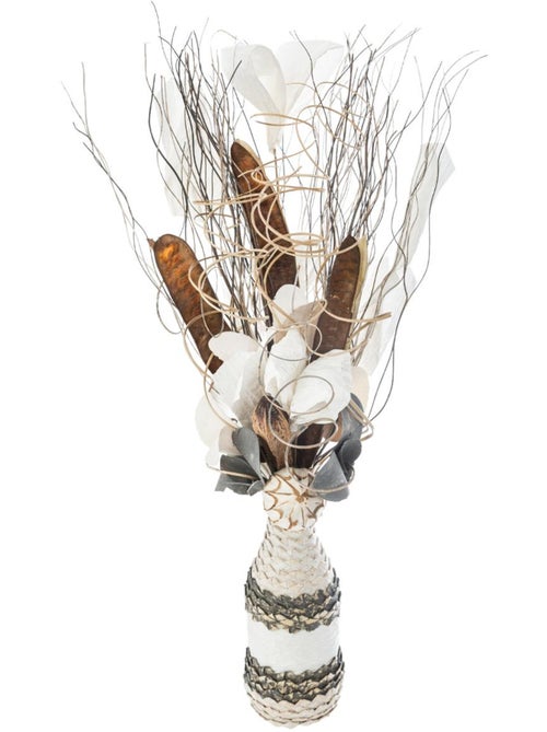 Composition florale artificielle HEBA - Kiabi