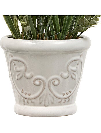 Composition florale artificielle Lavande 35cm PROV