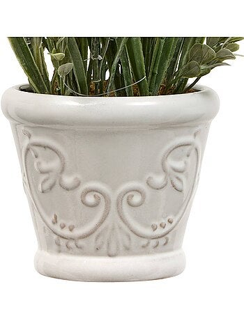 Composition florale artificielle Lavande 35cm PROV