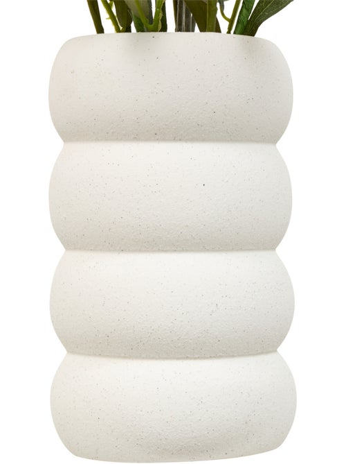 Composition florale Artificielle Lavande et Eucalyptus 66cm UDA - Kiabi