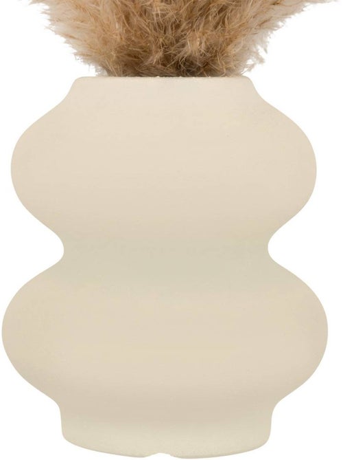 Composition florale avec vase GLEN - Kiabi