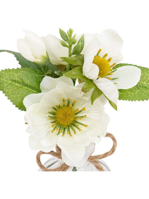 Composition vase et fleurs artificielles NELA - Kiabi