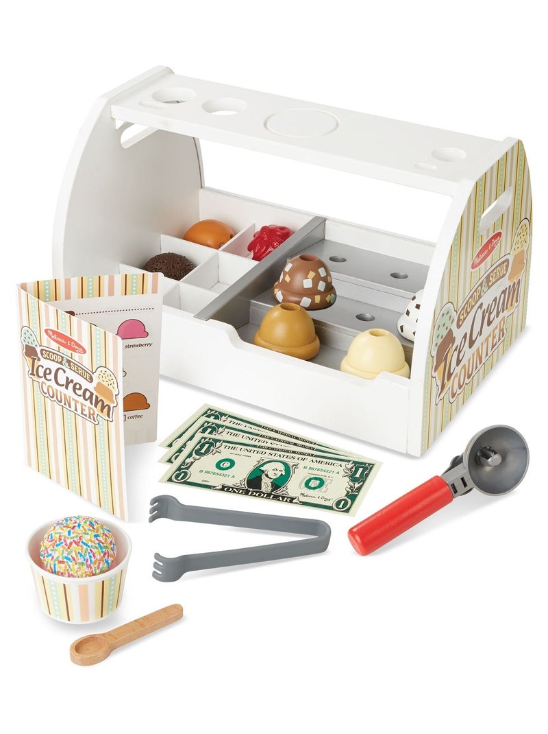 Comptoir à crème glacée Blanc - Kiabi