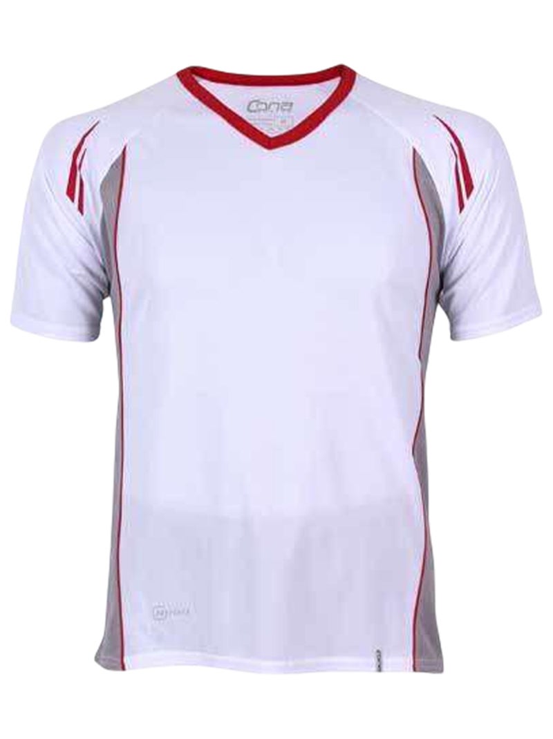 Cona Sports - T-shirt CLUB TECH Blanc Rouge - Kiabi