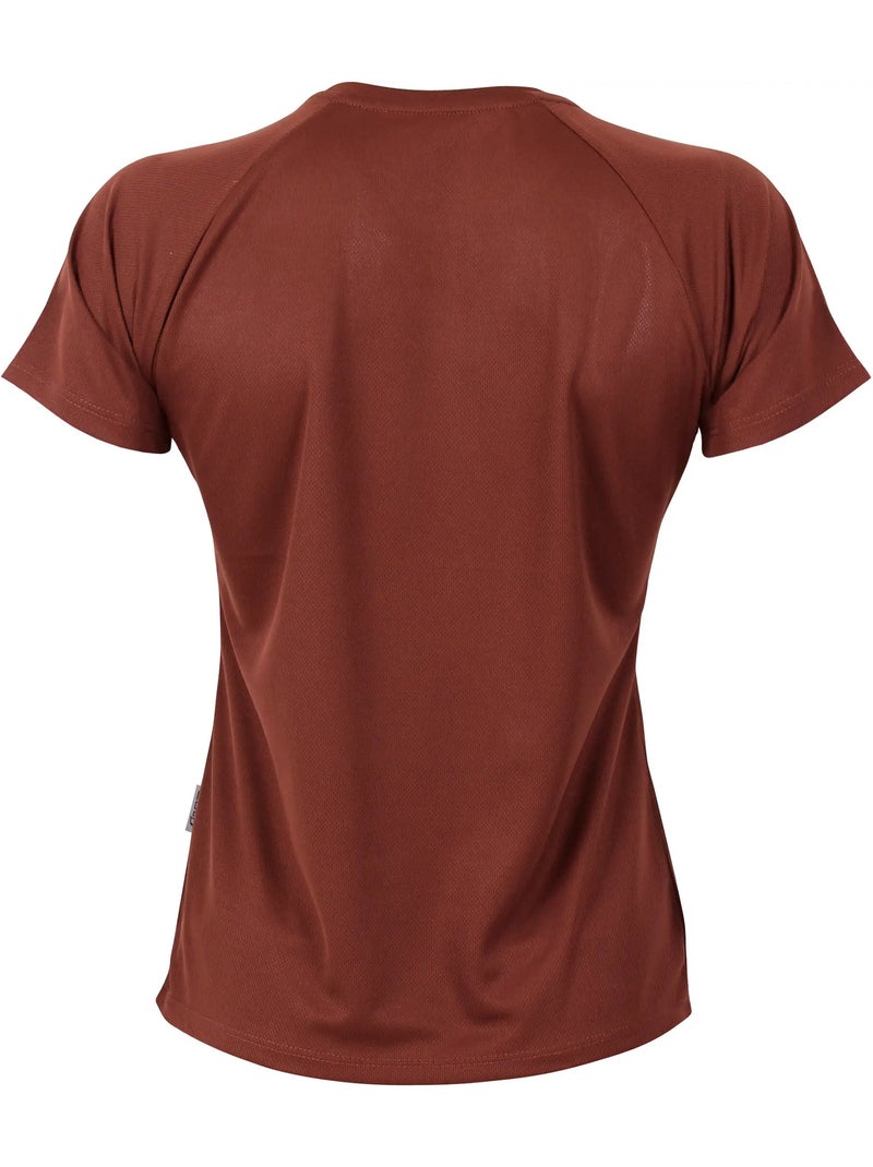 Cona Sports - T-shirt RAINBOW TECH Marron chocolat - Kiabi