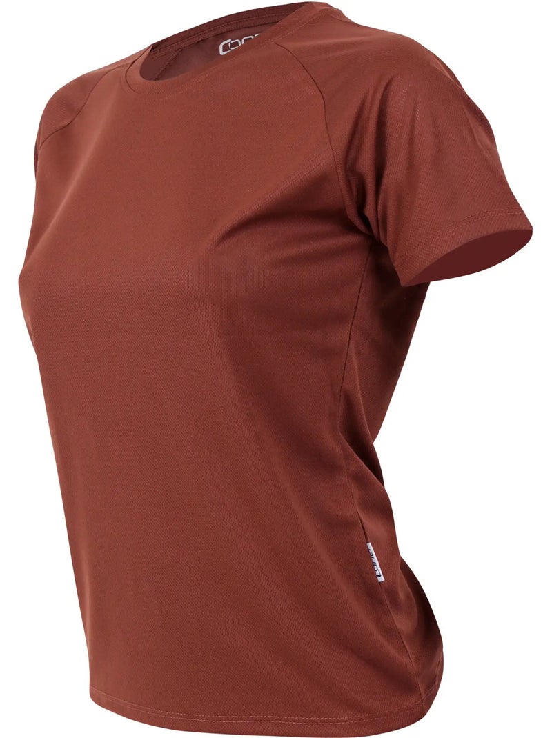 Cona Sports - T-shirt RAINBOW TECH Marron chocolat - Kiabi