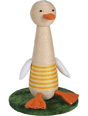 Cône a gratter canard pour chat arbre a griffer 51cm