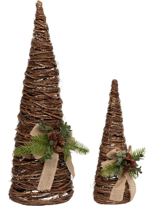 Cones branches nat h61 x2 - Kiabi