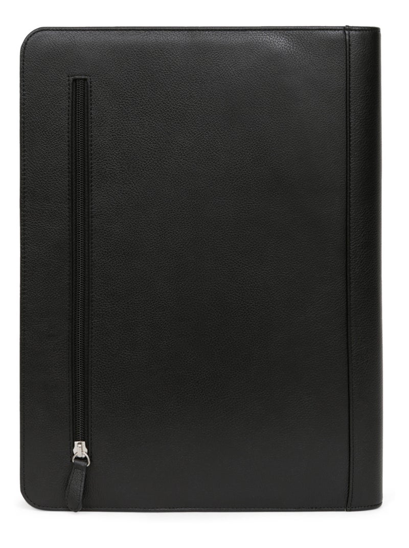 Conférencier  13" & A4  Cuir CONFORT Noir - Kiabi
