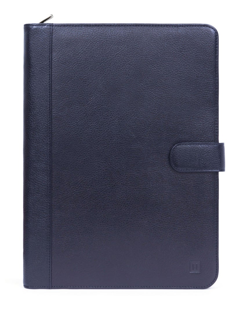 Conférencier  Tablette & A4  Cuir RÉPUBLIQUE Bleu marine - Kiabi
