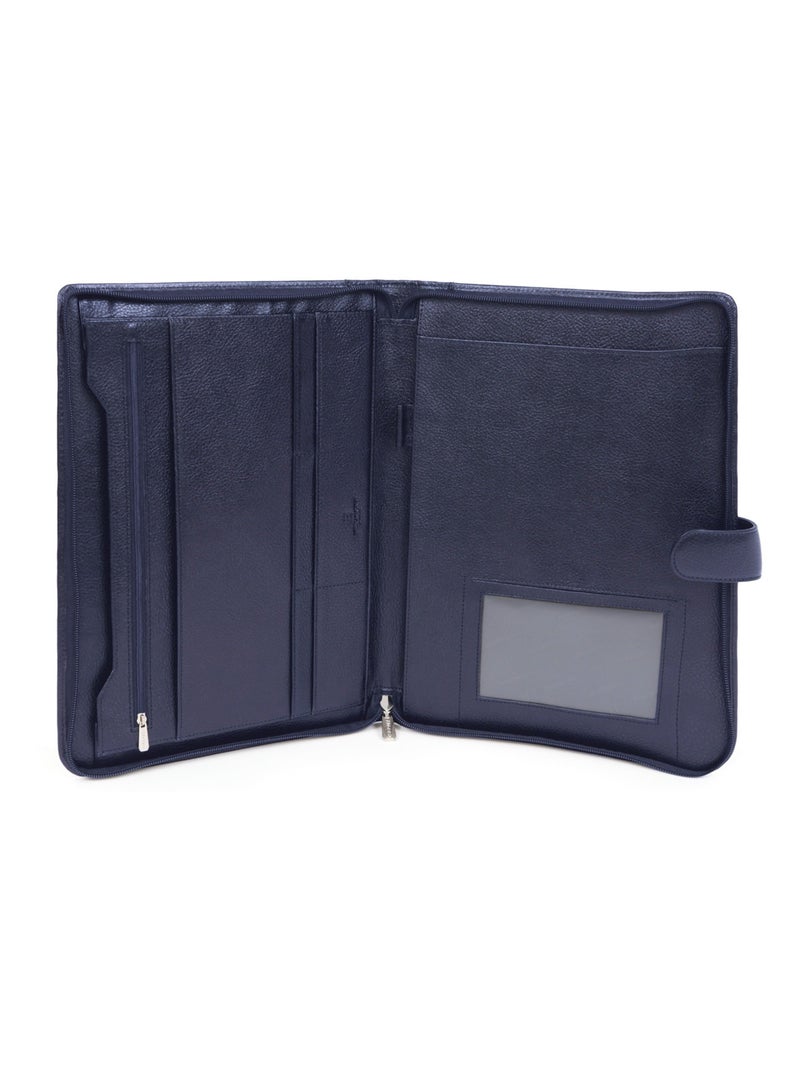 Conférencier  Tablette & A4  Cuir RÉPUBLIQUE Bleu marine - Kiabi
